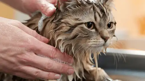 Gentle and Professional Cat Bathing Services in Abu Dhabi