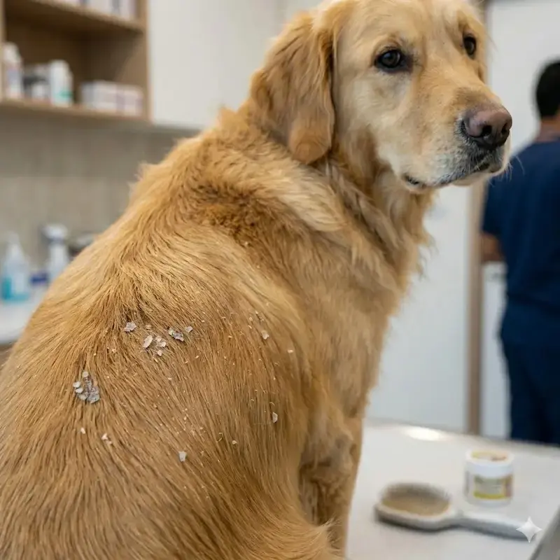Dog Dandruff Grooming in Abu Dhabi