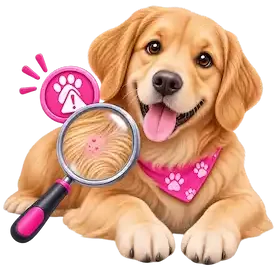 Dog grooming helps detect skin and health issues early