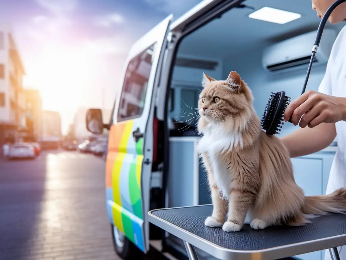 mobile grooming in Abu Dhabi