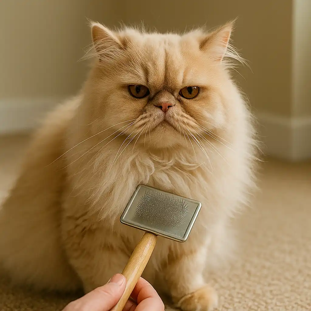 Persian Cat Grooming Tips to Prevent Mats & Shedding