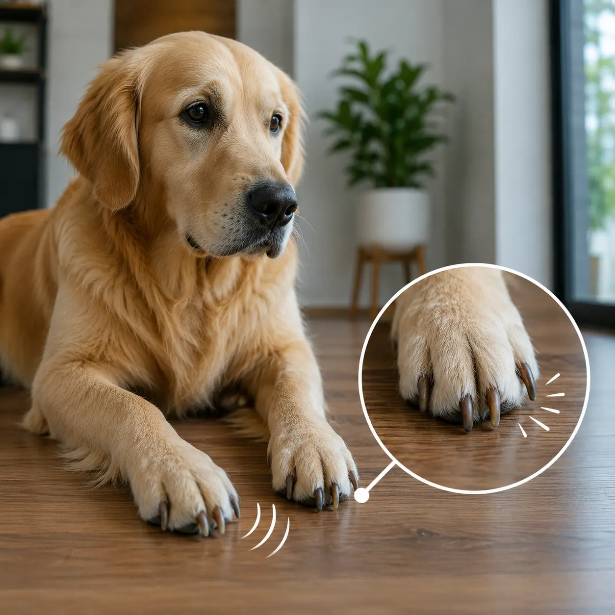 Why Are My Dog's Nails Clicking on the Floor reason