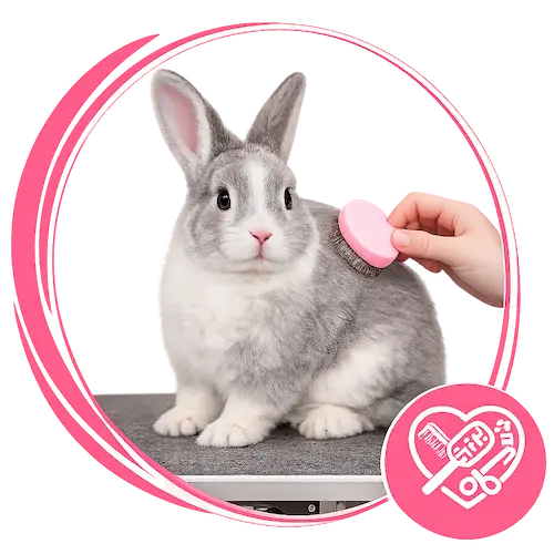 Rabbit grooming services in Abu Dhabi