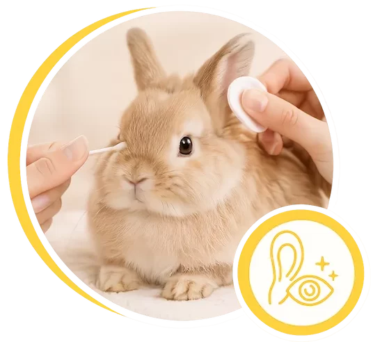 Ear & Eye Cleaning Full Grooming in Abu Dhabi